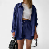 Δίχρωμο Καλοκαιρινό Σετ Τοπ - Σορτς