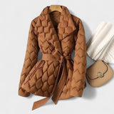 VANESSA ΚΟΜΨΟ ΠΑΛΤΟ ΜΕ ΖΩΝΗ