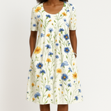 Danae Αέρινο Kαλοκαιρινό Φόρεμα