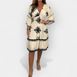 Καλοκαιρινό Boho Φόρεμα με Σχέδιο