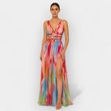 Μακρύ Φόρεμα Με Ντεγκραντέ