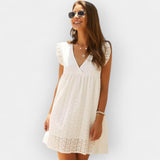 Καλοκαιρινό Φόρεμα με Κρυφό Σορτσάκι & Τσέπες