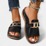 Ανατομικά Σανδάλια με Δέρμα