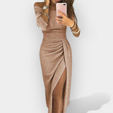 Κομψό Φόρεμα με Κοπή