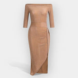 Κομψό Φόρεμα με Κοπή