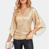 Glitter Top για Βραδινή Λάμψη