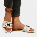 Άνετες Παντόφλες με Στρογγυλή Μύτη