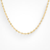 Κολιέ Στριφτό Διπλό