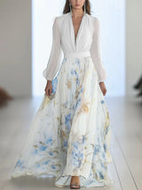 Γυναικείο Vintage Bohemian φόρεμα ανθοπωλείο