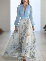 Γυναικείο Vintage Bohemian φόρεμα ανθοπωλείο