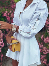 Γυναικείο ρετρο Φανών μανίκι φερμουάρ φερμουάρ μανίκι