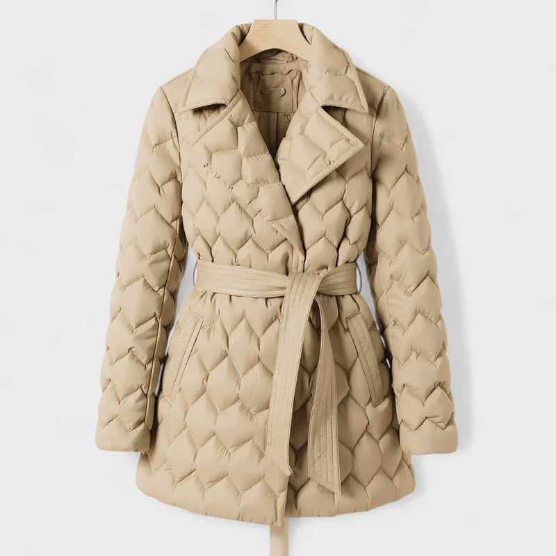 VANESSA ΚΟΜΨΟ ΠΑΛΤΟ ΜΕ ΖΩΝΗ