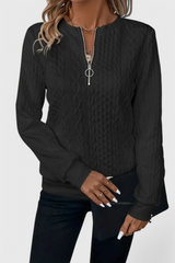 Ζόι | Πουλόβερ με φερμουάρ