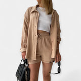 Δίχρωμο Καλοκαιρινό Σετ Τοπ - Σορτς