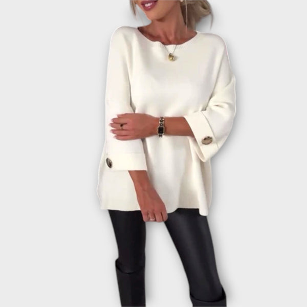 Ισαβέλλα - Κομψή Πλεκτή Μπλούζα