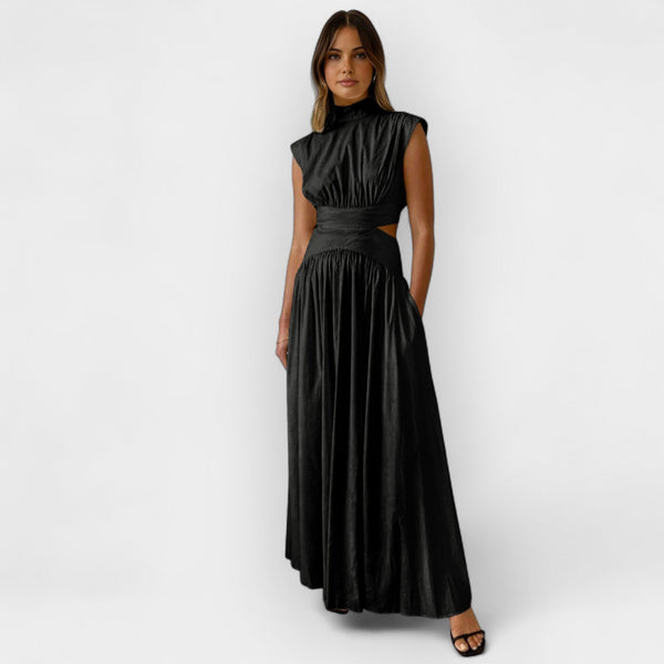 Κομψό Φόρεμα με Cut-Out Λεπτομέρειες