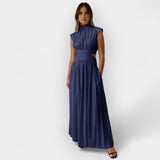 Κομψό Φόρεμα με Cut-Out Λεπτομέρειες