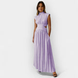 Κομψό Φόρεμα με Cut-Out Λεπτομέρειες