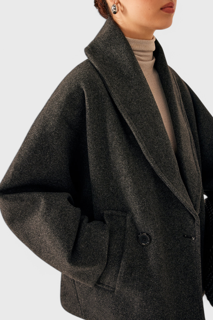 Έλενα | Παλτό από τουίντ