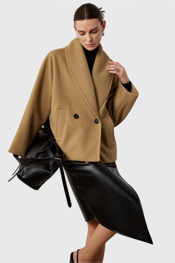 Έλενα | Παλτό από τουίντ