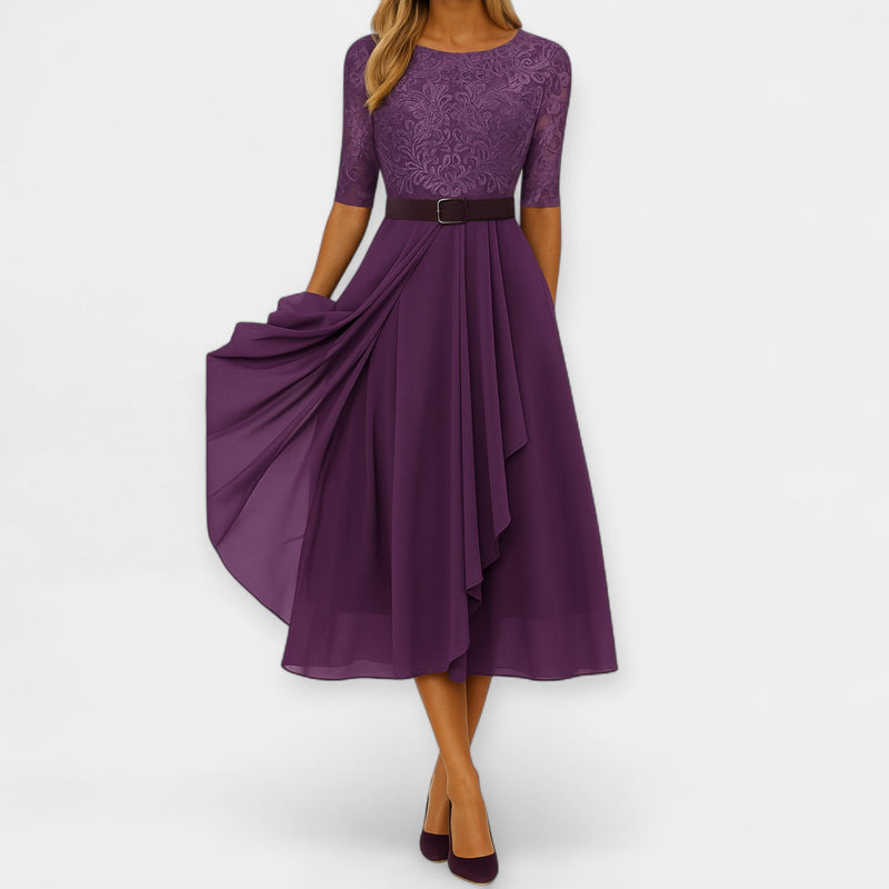 Κομψό Midi Φόρεμα