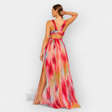 Μακρύ Φόρεμα Με Ντεγκραντέ