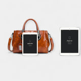 Δερμάτινη Τσάντα Χωρητικότητας