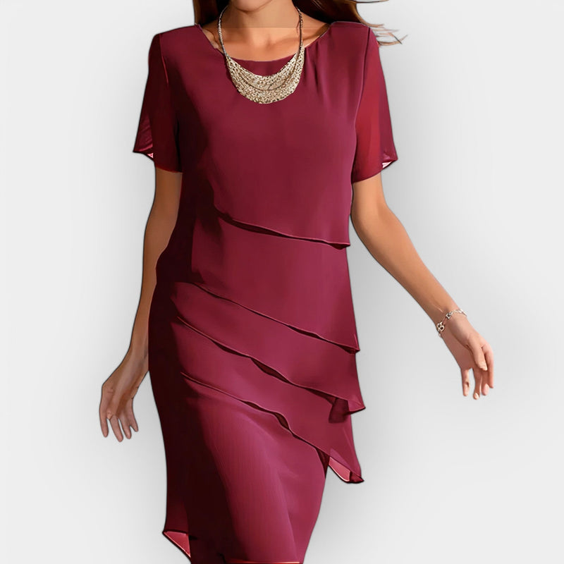 Κομψό Φόρεμα από Σιφόν