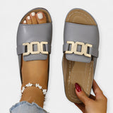 Ανατομικά Σανδάλια με Δέρμα