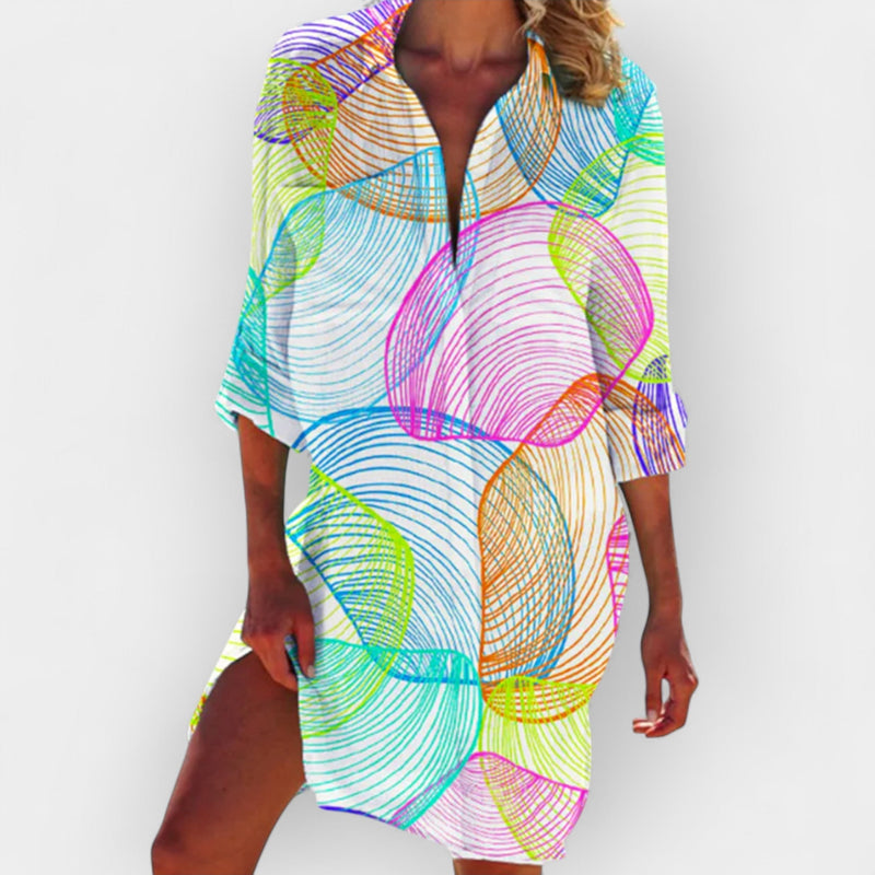 Κομψό Φόρεμα με Διαχρονική Γραμμή