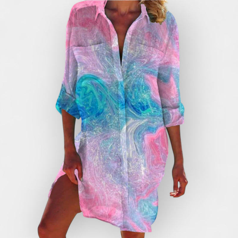 Κομψό Φόρεμα με Διαχρονική Γραμμή