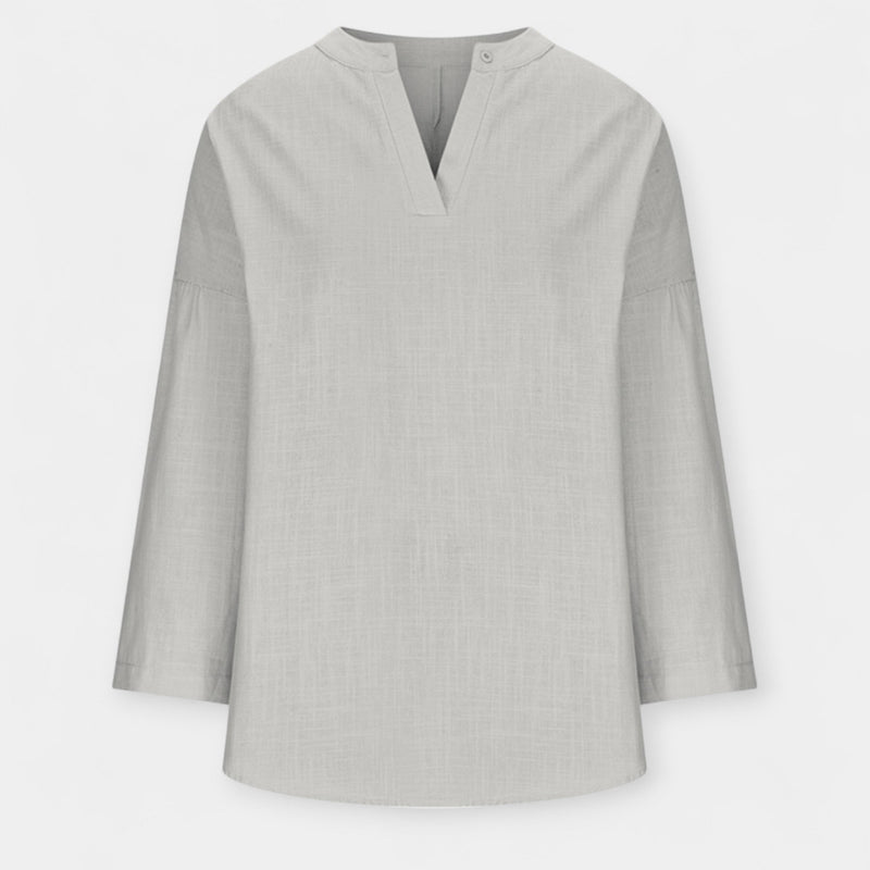 Λινή Μπλούζα Παραλίας