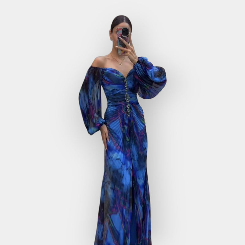 Αέρινο Φόρεμα με Σκίσιμο