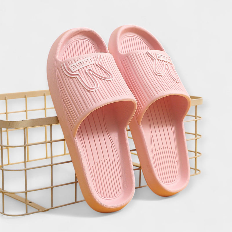 Γυναικείες Παντόφλες με Cartoon Σχέδιο & Ανοιχτά Δάχτυλα