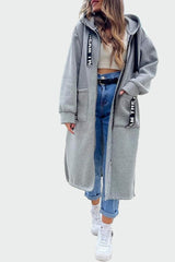 Μακρύ Παλτό με Κουκούλα