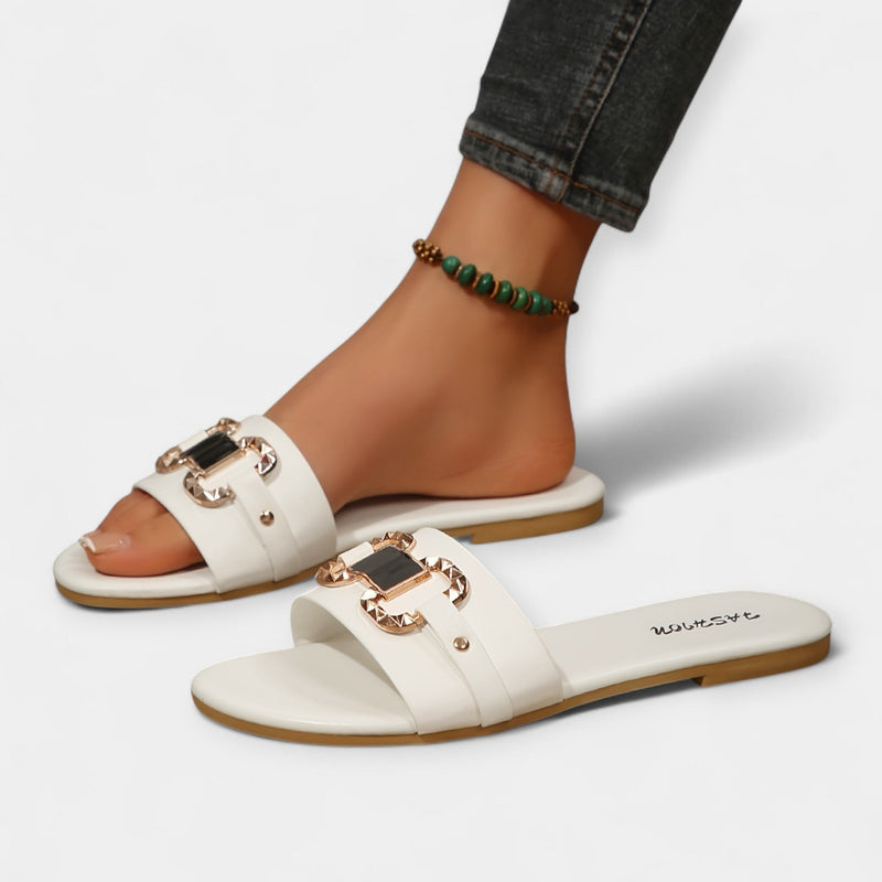 Άνετες Παντόφλες με Στρογγυλή Μύτη