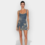 Μίνι Κομψό και Έντονο Φόρεμα