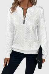 Ζόι | Πουλόβερ με φερμουάρ