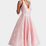 Μίντι Φόρεμα με Ανοιχτή Πλάτη & Κορσέ