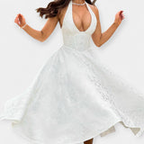 Μίντι Φόρεμα με Ανοιχτή Πλάτη & Κορσέ