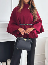 Retro κομψή τέχνη εκτύπωση Chic κουμπί παχύ μακριά μανίκι πουλόβερ ζαρdigan μακριά