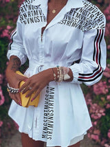 Γυναικείο ρετρο Φανών μανίκι φερμουάρ φερμουάρ μανίκι