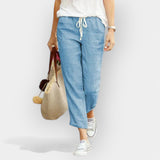 Lara Βαμβακερό Ελαφρί Παντελόνι